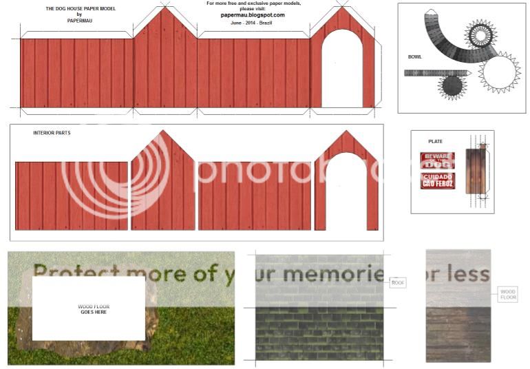 PAPERMAU The Dog House Paper Model by Papermau Download Now!